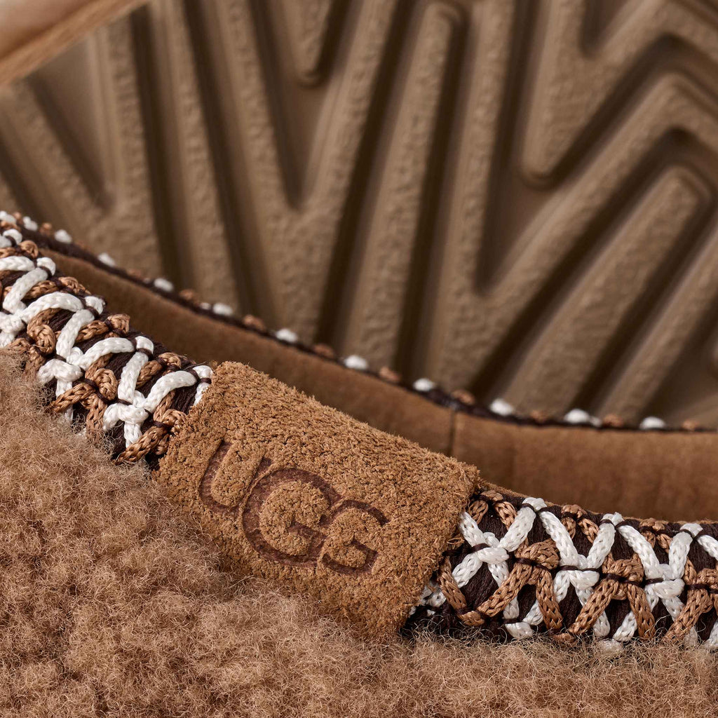 UGG Toddler's Tasman Maxi Curly in Chestnut